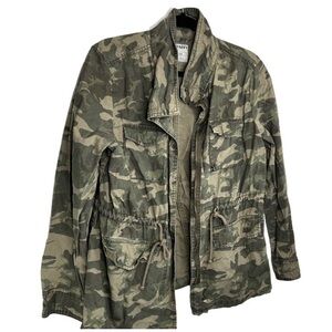 Camo Field Jacket Lg